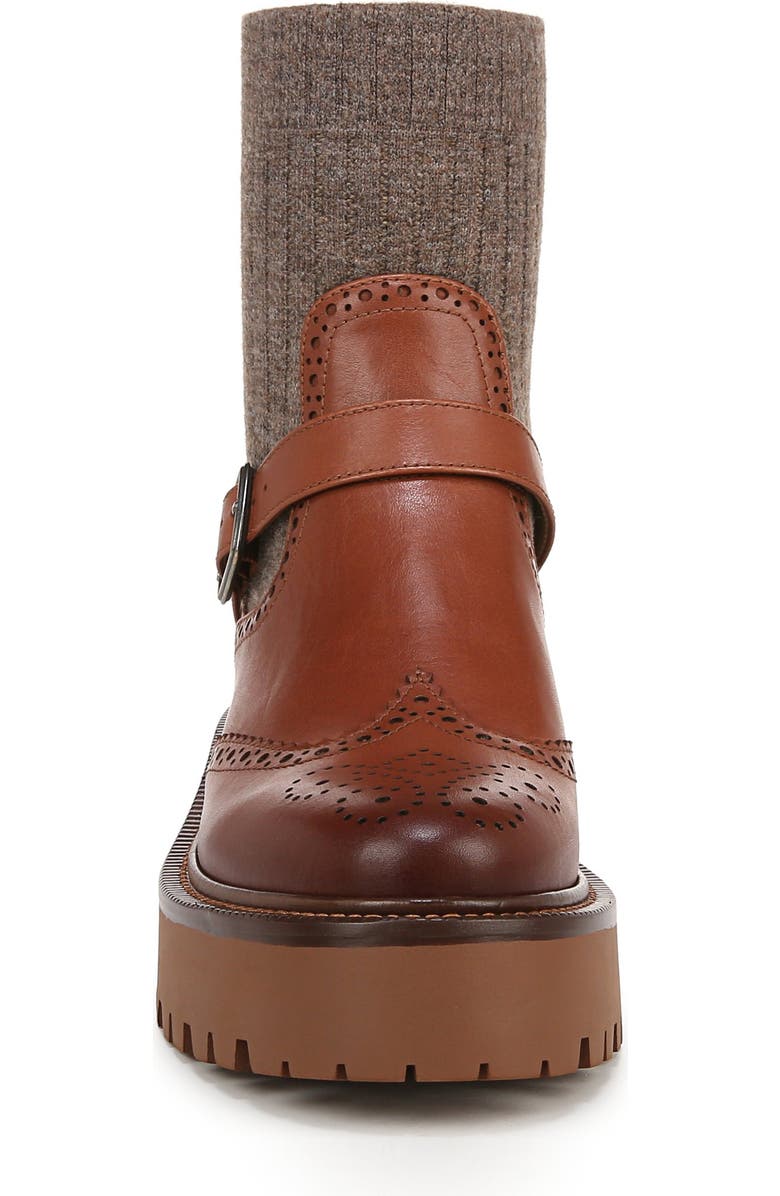 Sam Edelman Elly Lug Sole Boot, Alternate, color, Rich Cognac