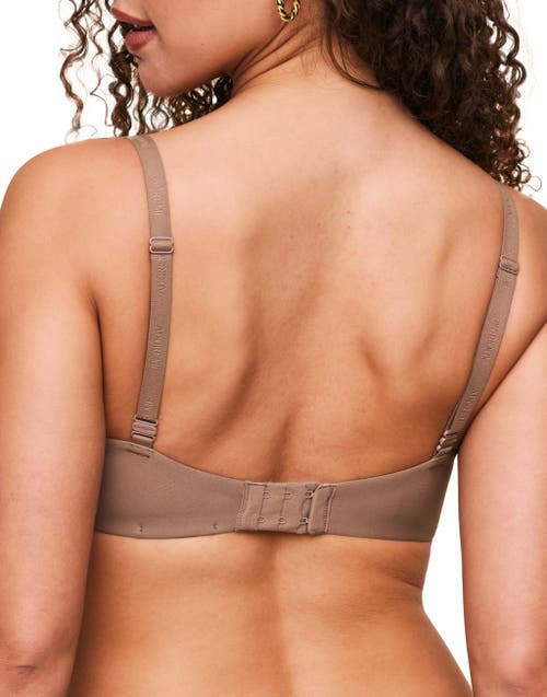 Adore Me Valory Contour Plunge Bra In Medium Beige