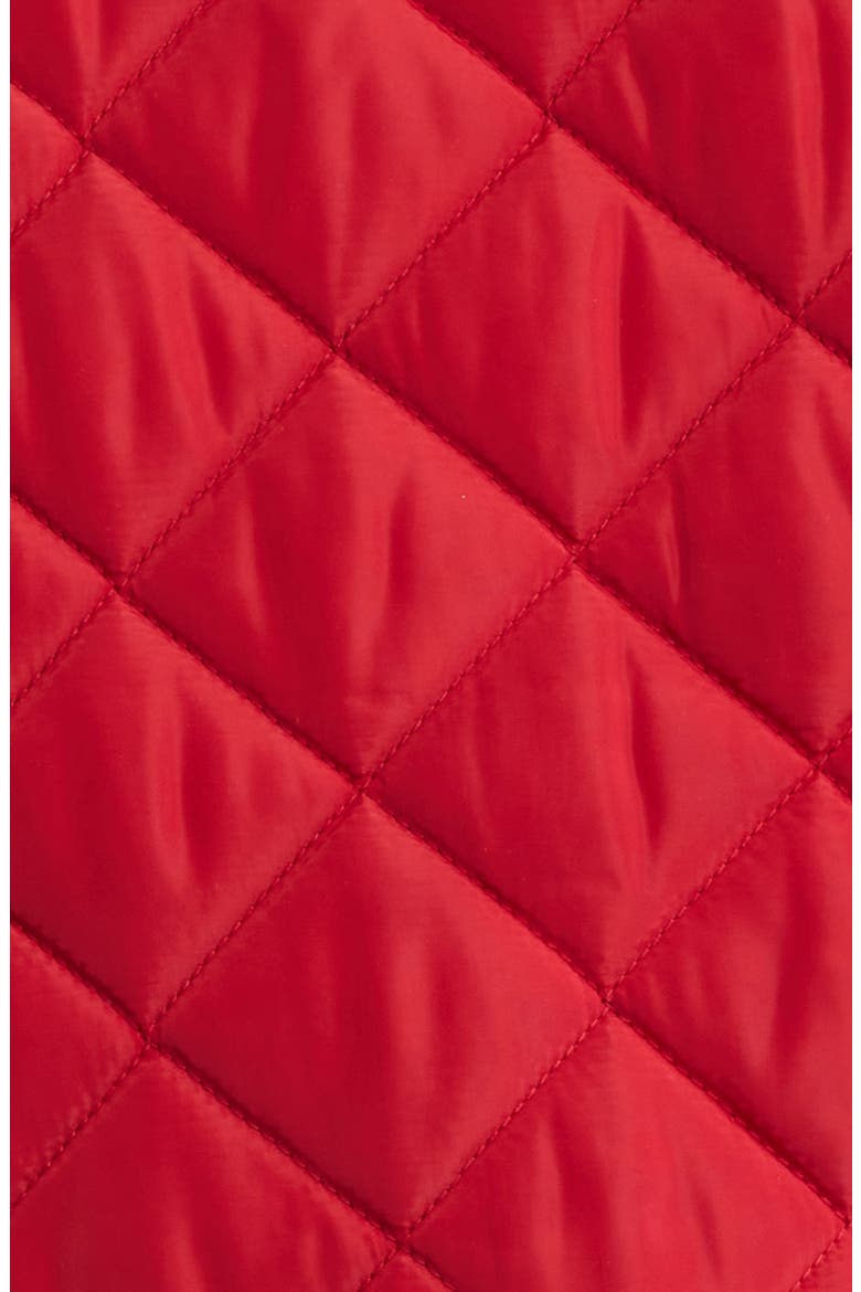 Diamond Quilted Snap Front Jacket, Alternate, color, CRIMSON