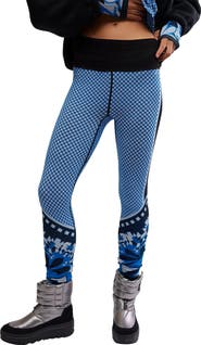 Free People FP Movement Myoko Jacquard Leggings