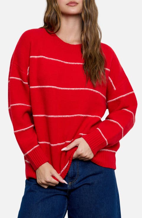 Stripe Crewneck Sweater