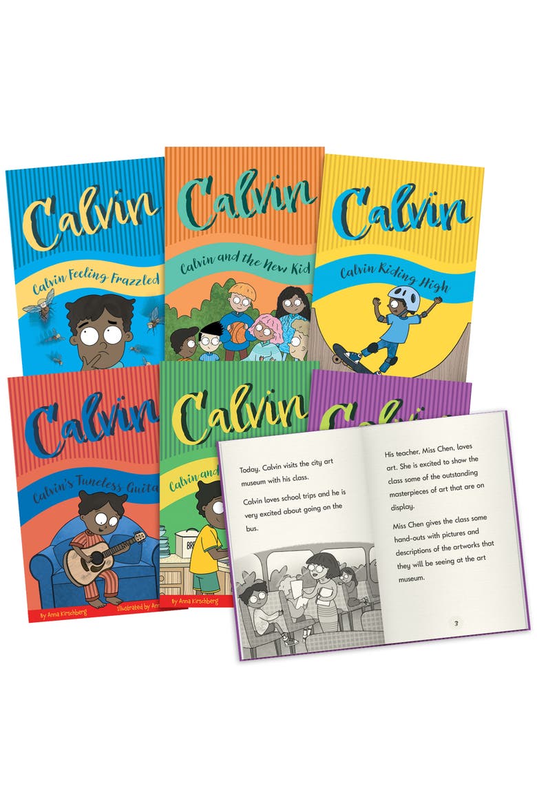 Calvin Decodable Chapter Book Set, Main, color, Multicolored
