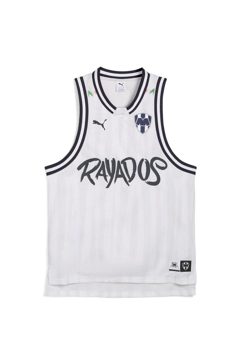 Men's Puma Gray CF Monterrey 2025 FIFA Club World Cup dryCELL Basketball Jersey, Alternate, color, Gray