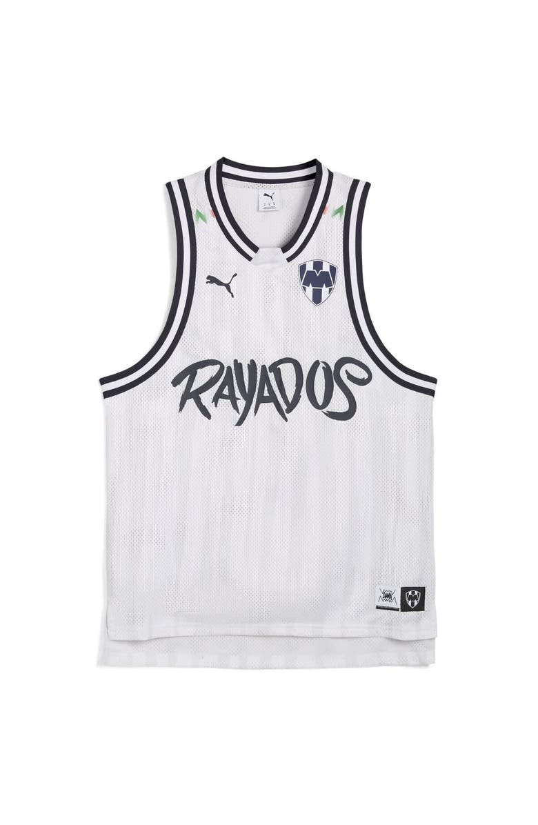 PUMA Men's Puma Gray CF Monterrey 2025 FIFA Club World Cup dryCELL Basketball Jersey, Alternate, color, Gray