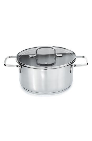 Berghoff Dina Helix 2.2-quart Stockpot In Silver