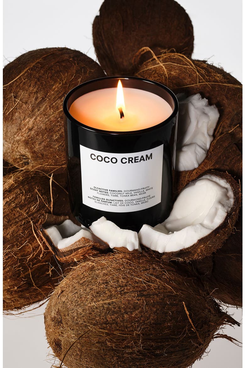 Coco Cream Candle, Alternate, color, NO COLOR