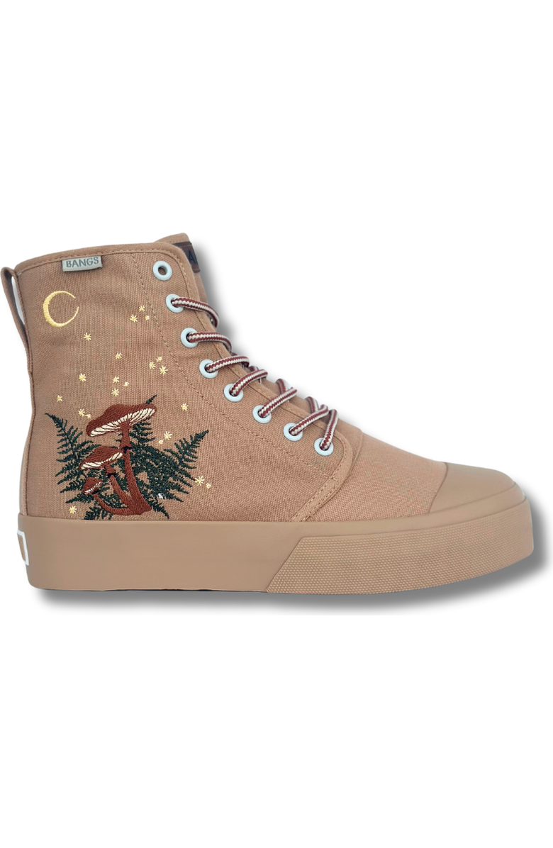 BANGS SHOES Woodland Wanderer Platform High Tops, Main, color, Light Brown