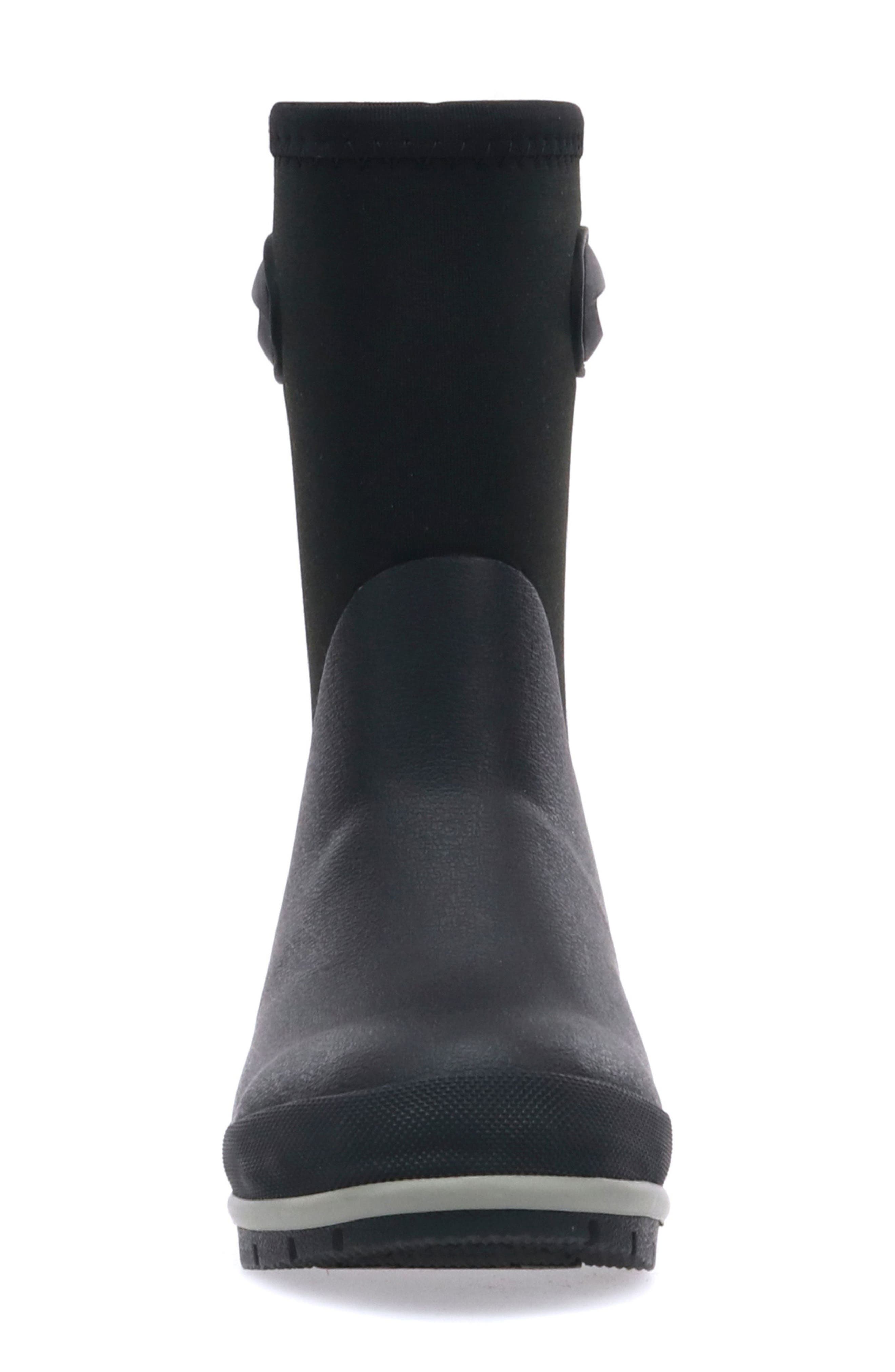 Western Chief Kids' Solid Neoprene Waterproof Boot, Alternate, color, Black