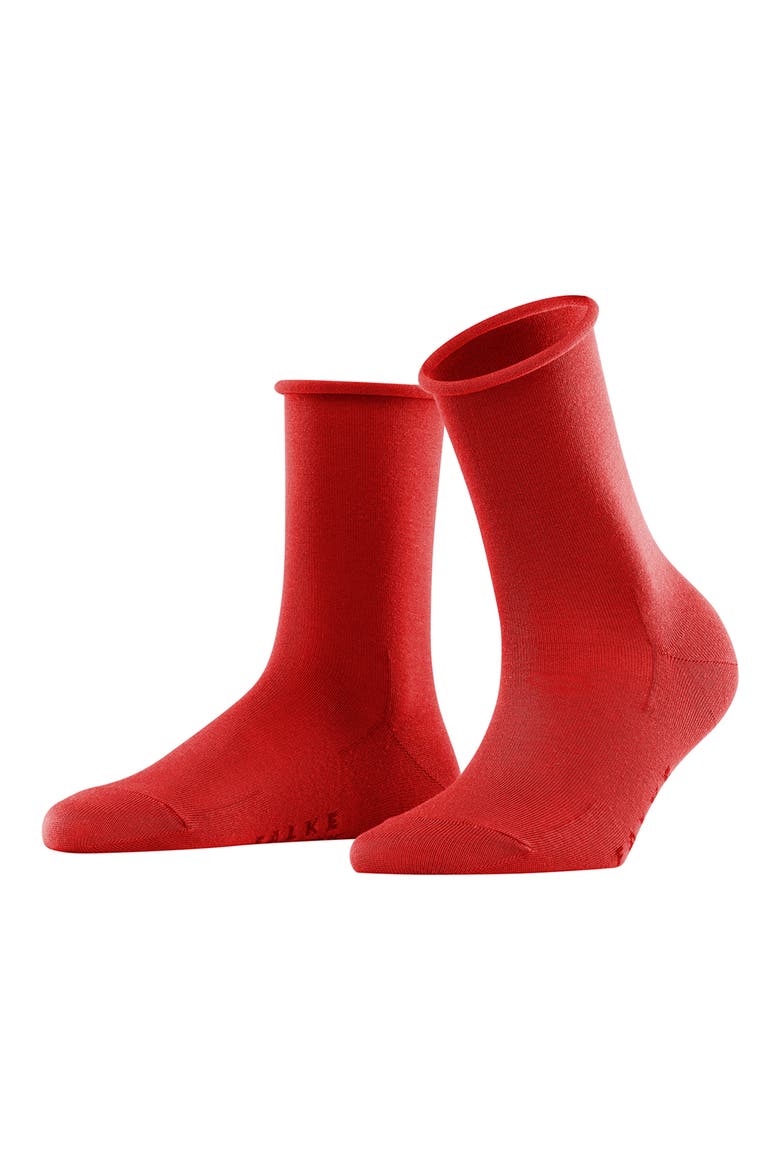 Active Breeze Crew Socks, Alternate, color, SCARLET