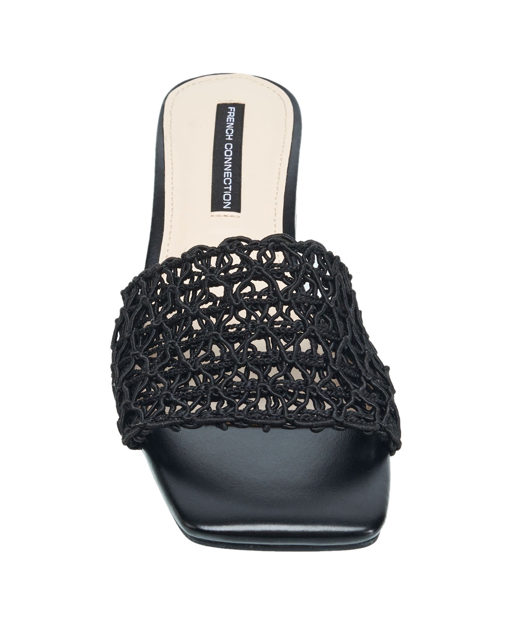 Waverly Woven Mule, Alternate, color, Black