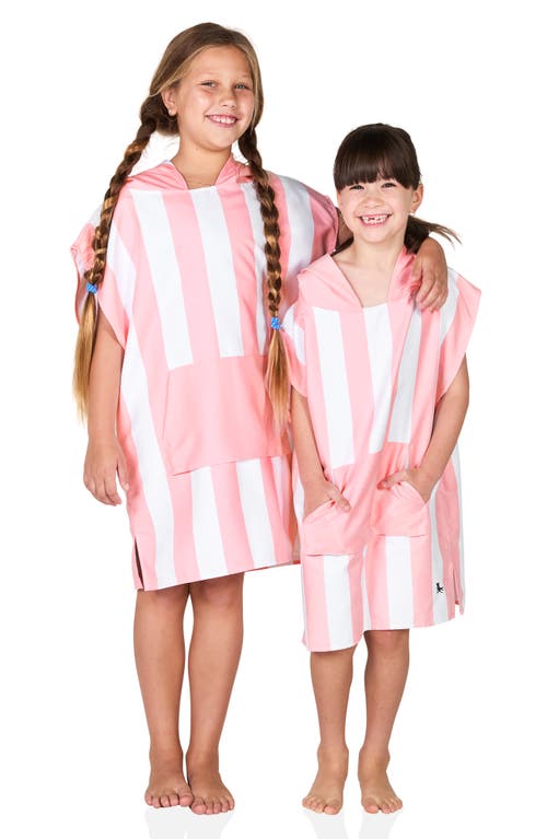 Dock & Bay Quick Dry Kids Poncho In Pink