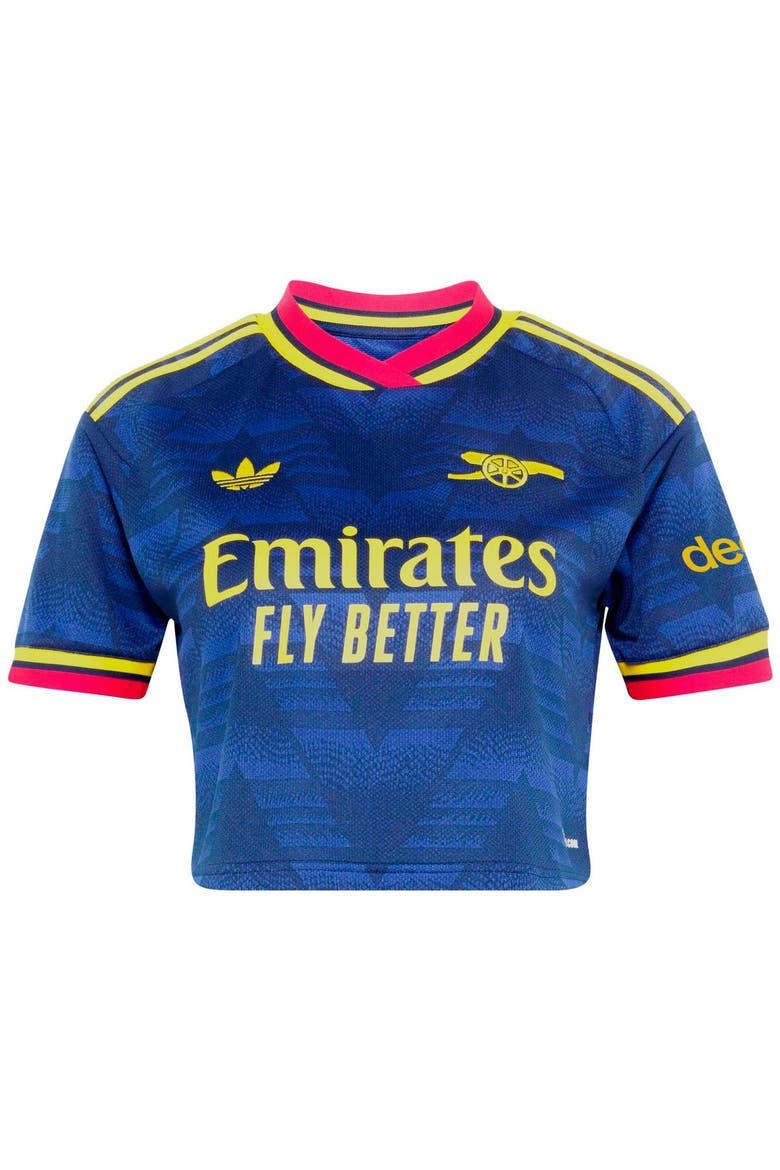 Women's adidas Navy Arsenal 2026/27 Away Cropped Replica Jersey, Alternate, color, Navy