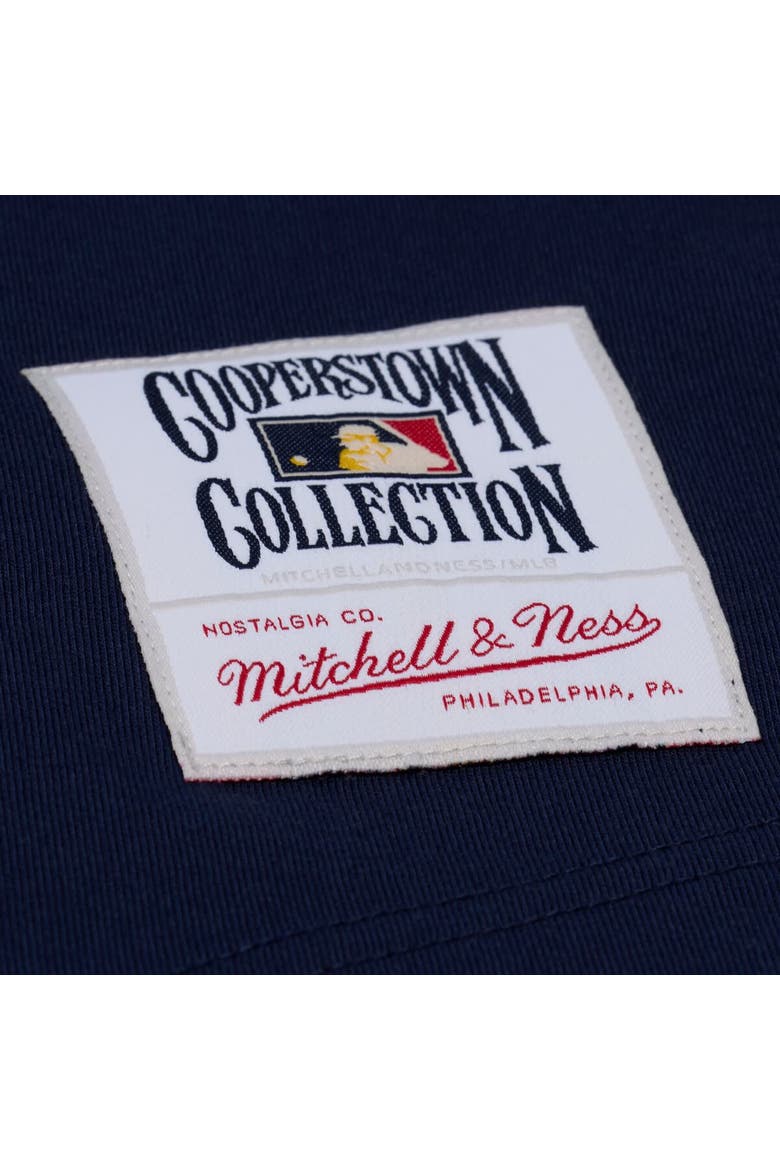 Men's Mitchell & Ness  Navy Boston Red Sox Wild Pitch Ringer T-Shirt, Alternate, color, Navy