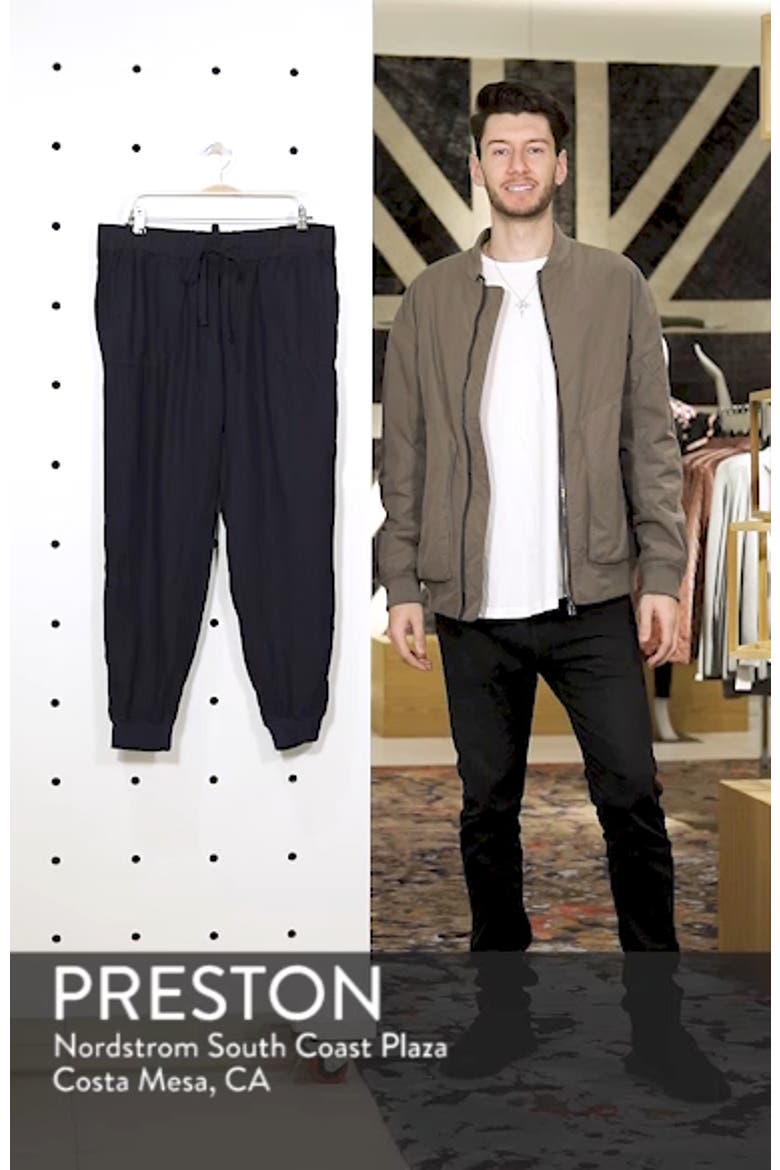 Drawstring Linen Joggers video