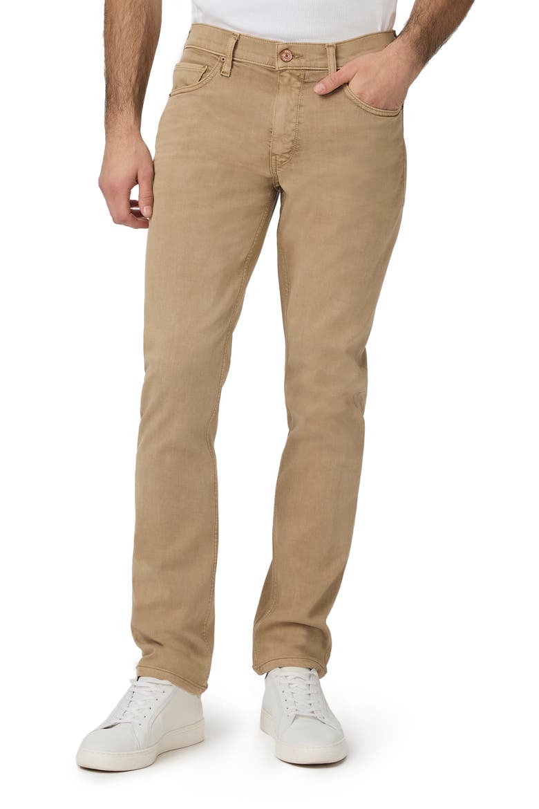 Transcend Lennox Slim Fit Pants, Main, color, VINTAGE LIGHT OAK
