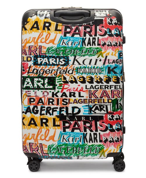 Karl Lagerfeld Logo Explosion Upright In Multi Color