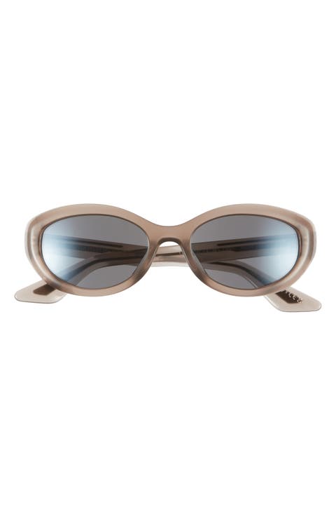 x KHAITE 1968C 53mm Oval Sunglasses