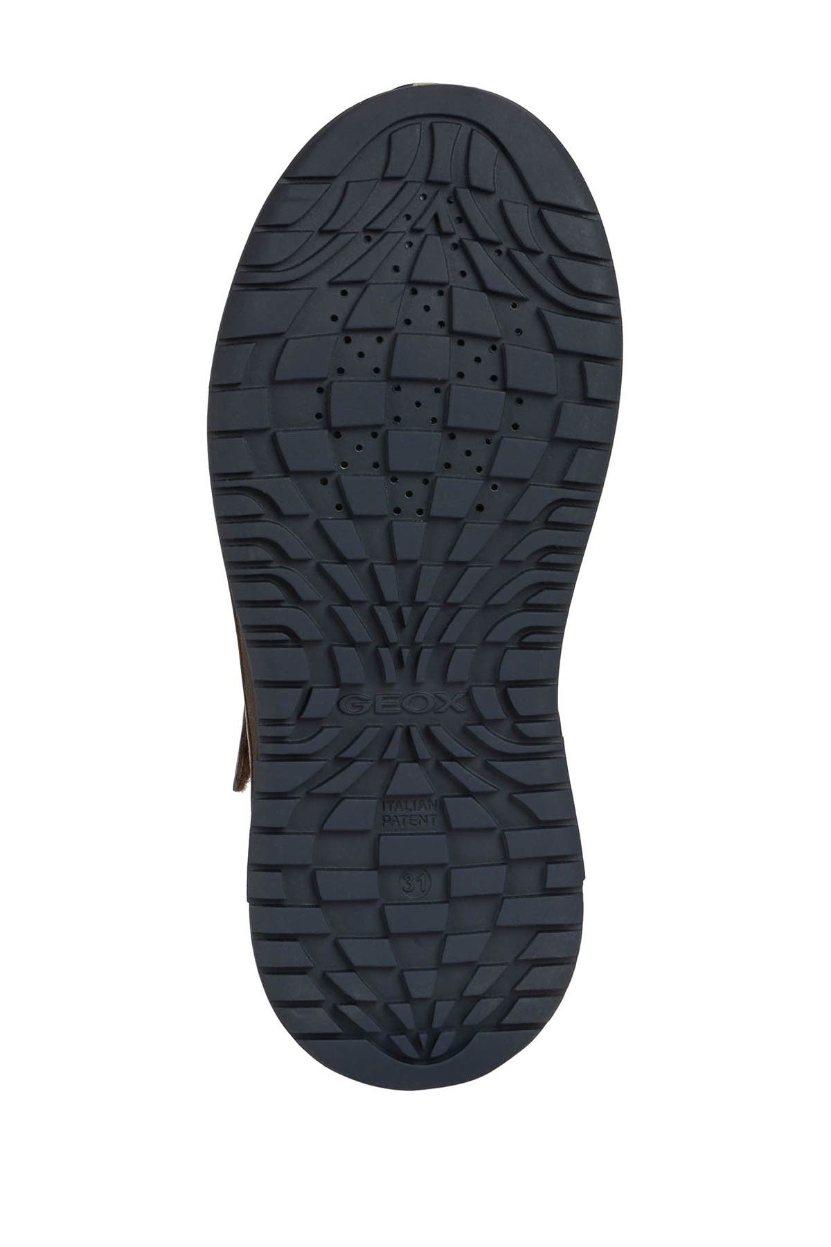 Geox Astuto Faux Shearling Lined Sneaker, Alternate, color, 