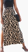 LASCANA Women's Side Slit Maxi Skirt