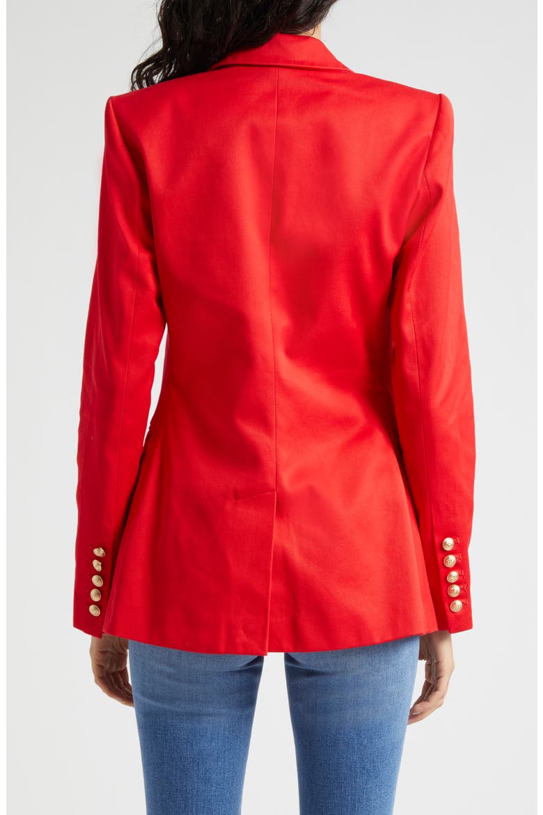 Kendi Cotton Blazer, Alternate, color, HIGH RISK