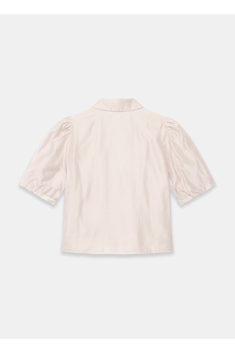 Puff Sleeve Smock Shirt, Alternate, color, Neutral