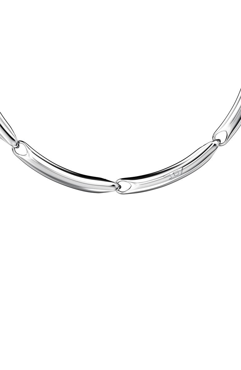 DIESEL<sup>®</sup> Elongated Link Chain Necklace, Alternate, color, Silver