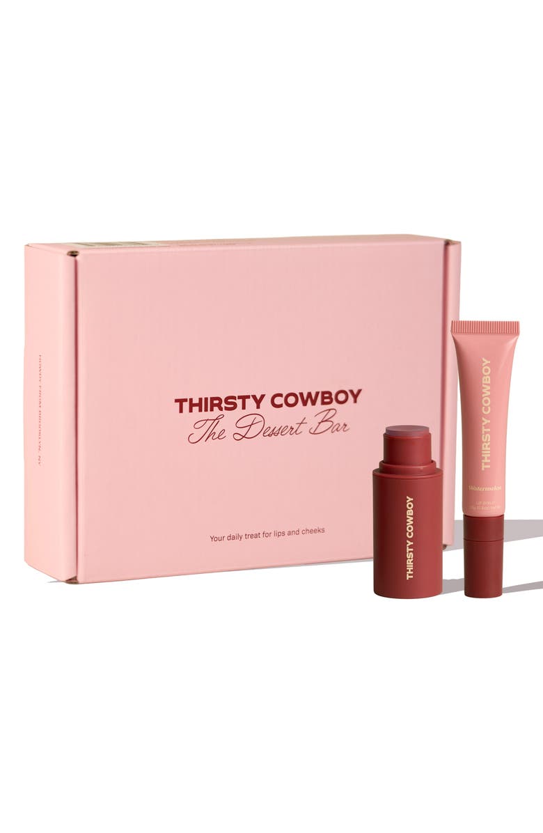 Thirsty Cowboy The Dessert Bar Set (Limited Edition) $43.95 Value, Main, color, Sandy Pink/ Watermelon