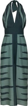 ViX Paula Hermanny Ina Print Halter Sundress