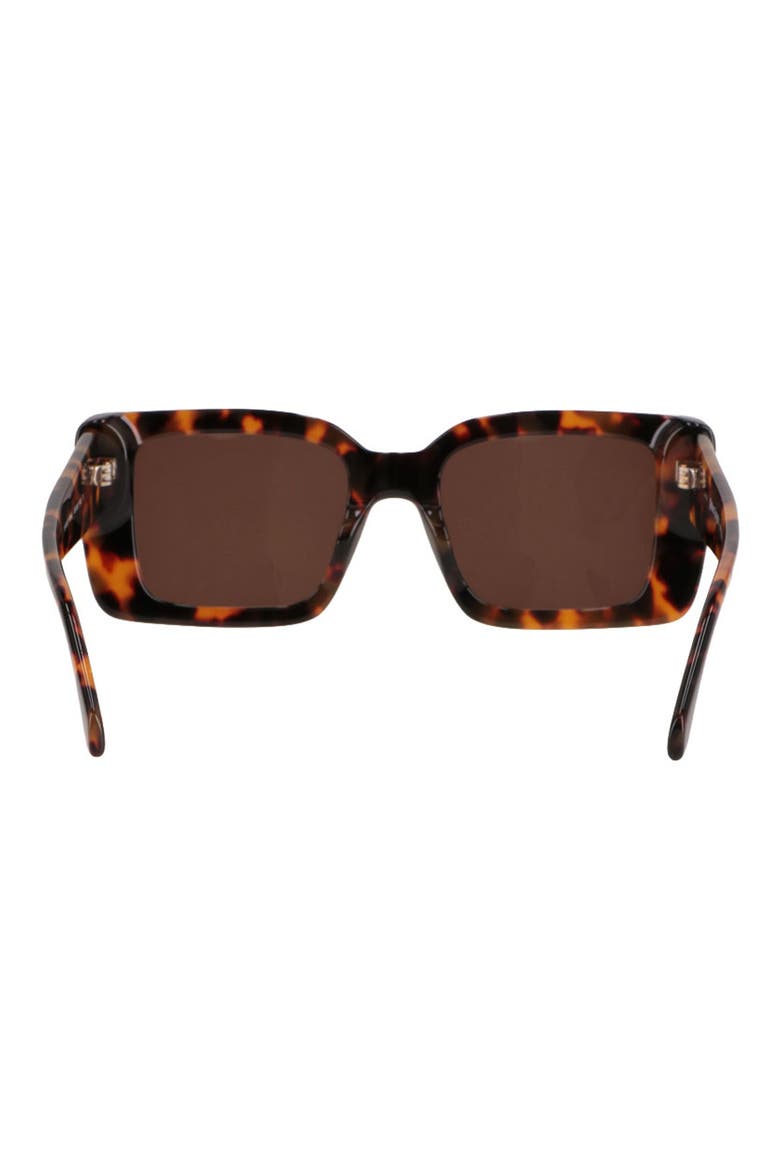 Dorris Square Sunglasses, Alternate, color, HAVANA BROWN