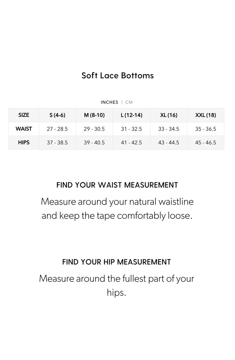 Siella Soft Lace Thong, Alternate, color, Black