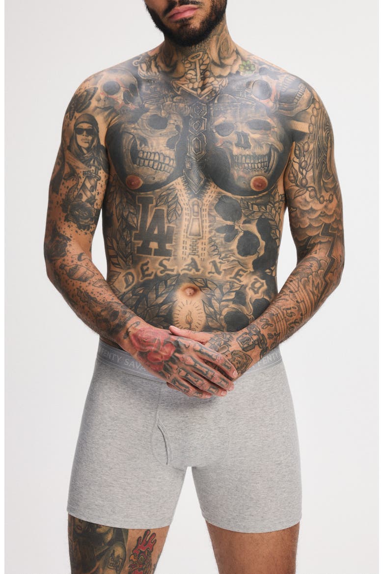Savage Classics 3-Pack Boxer Briefs, Alternate, color, CHARCOAL HEATHER/GREY HEATHER