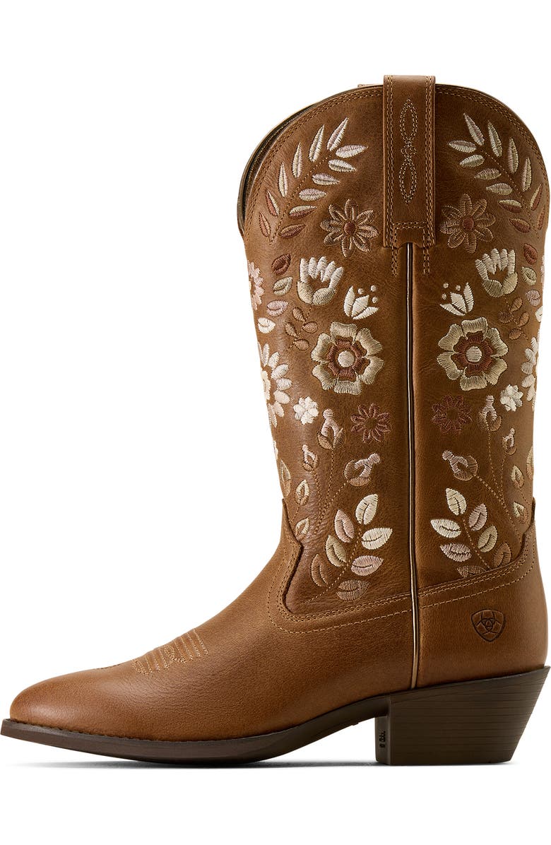 Ariat Heritage R Toe Western Boot, Alternate, color, Toasty Tan