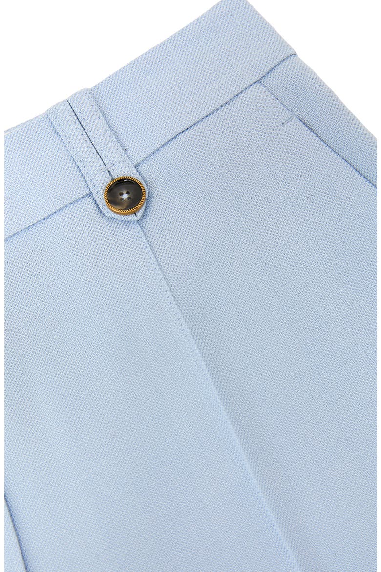 Magda Pleated Flared Pants, Alternate, color, BLUE