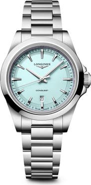 Longines Conquest Bracelet Watch, 30mm