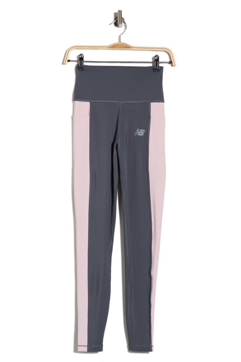 Sport Pocket High Waist Leggings, Alternate, color, GREY