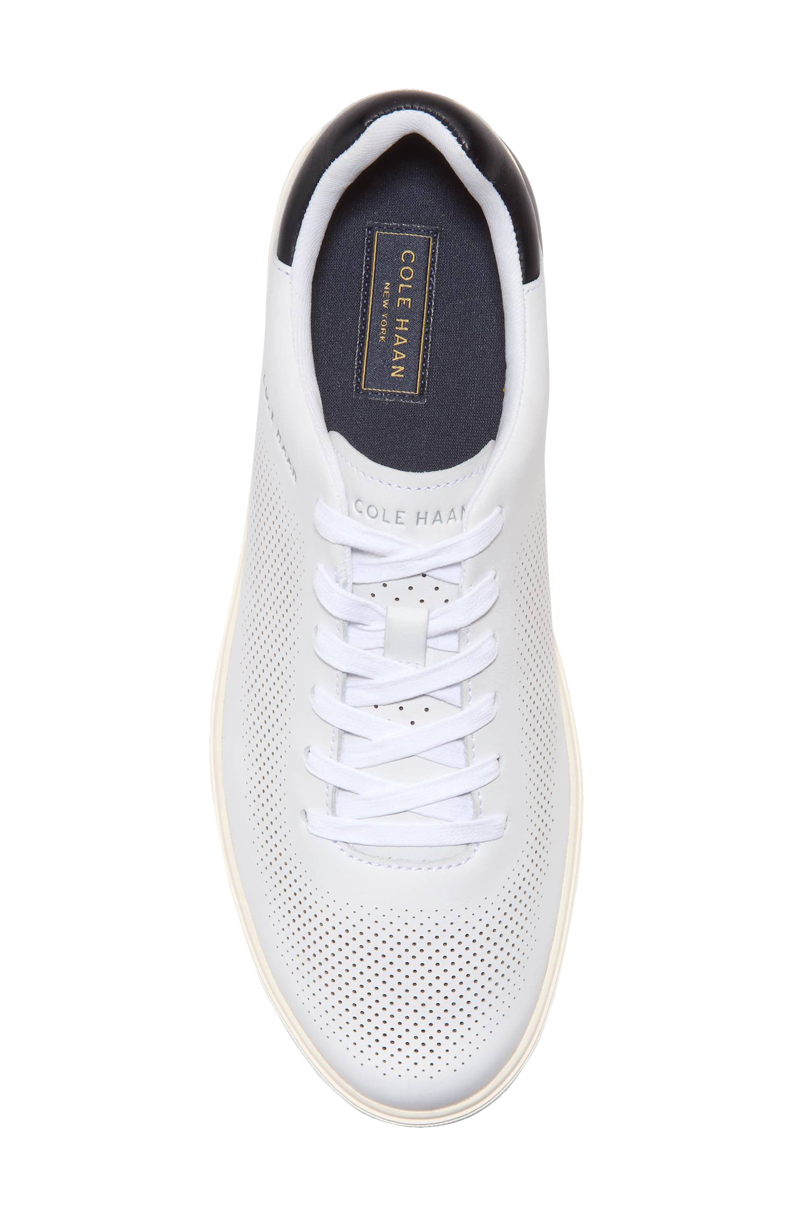 GrandPro Angleace Sneaker, Alternate, color, WHITE/ BLACK/ NICOTINE