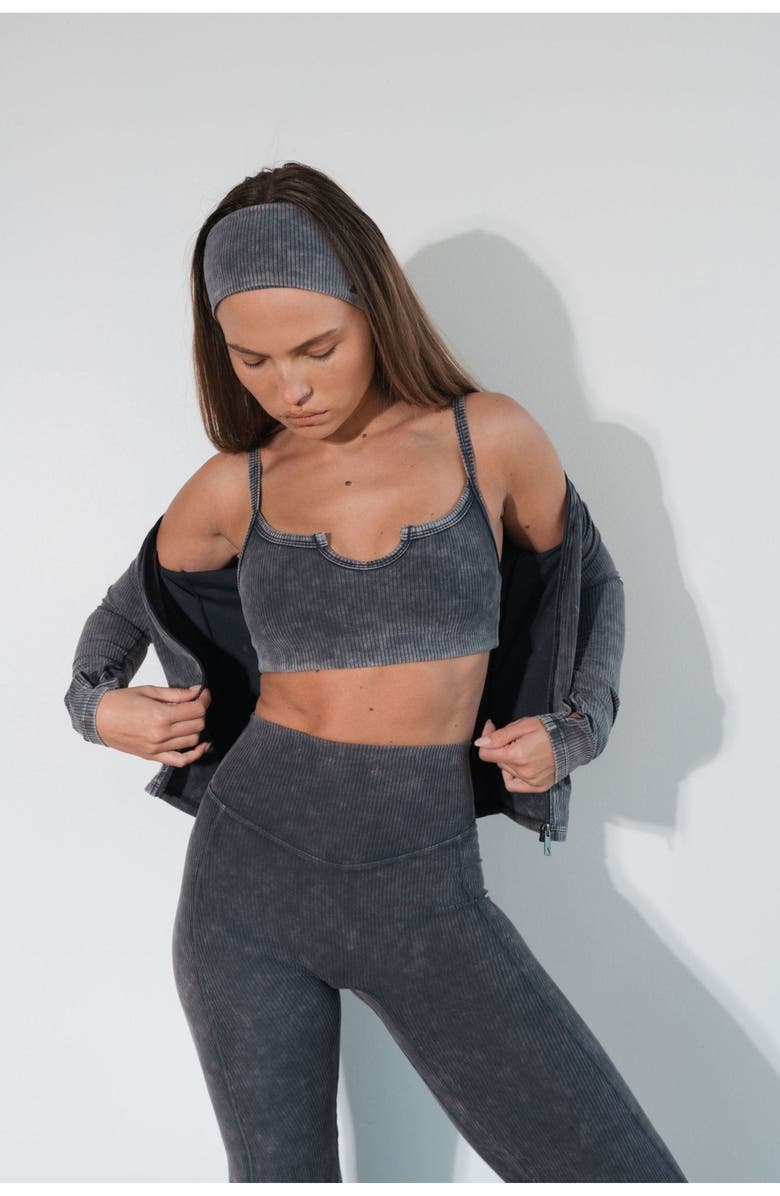 Vitality Cloud II Rib Basic Jacket, Alternate, color, Iron Washed