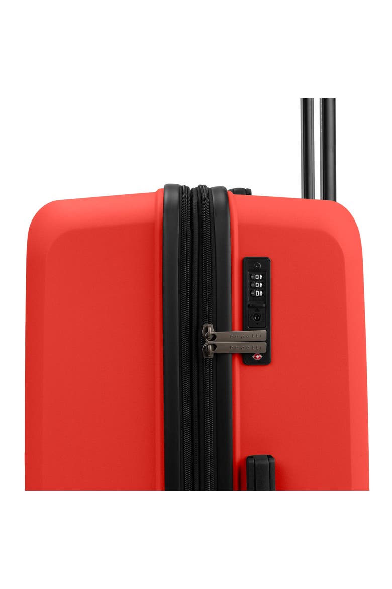 - Seoul 2 Piece Hardside Luggage Set with Expansion - Red, Alternate, color, Red