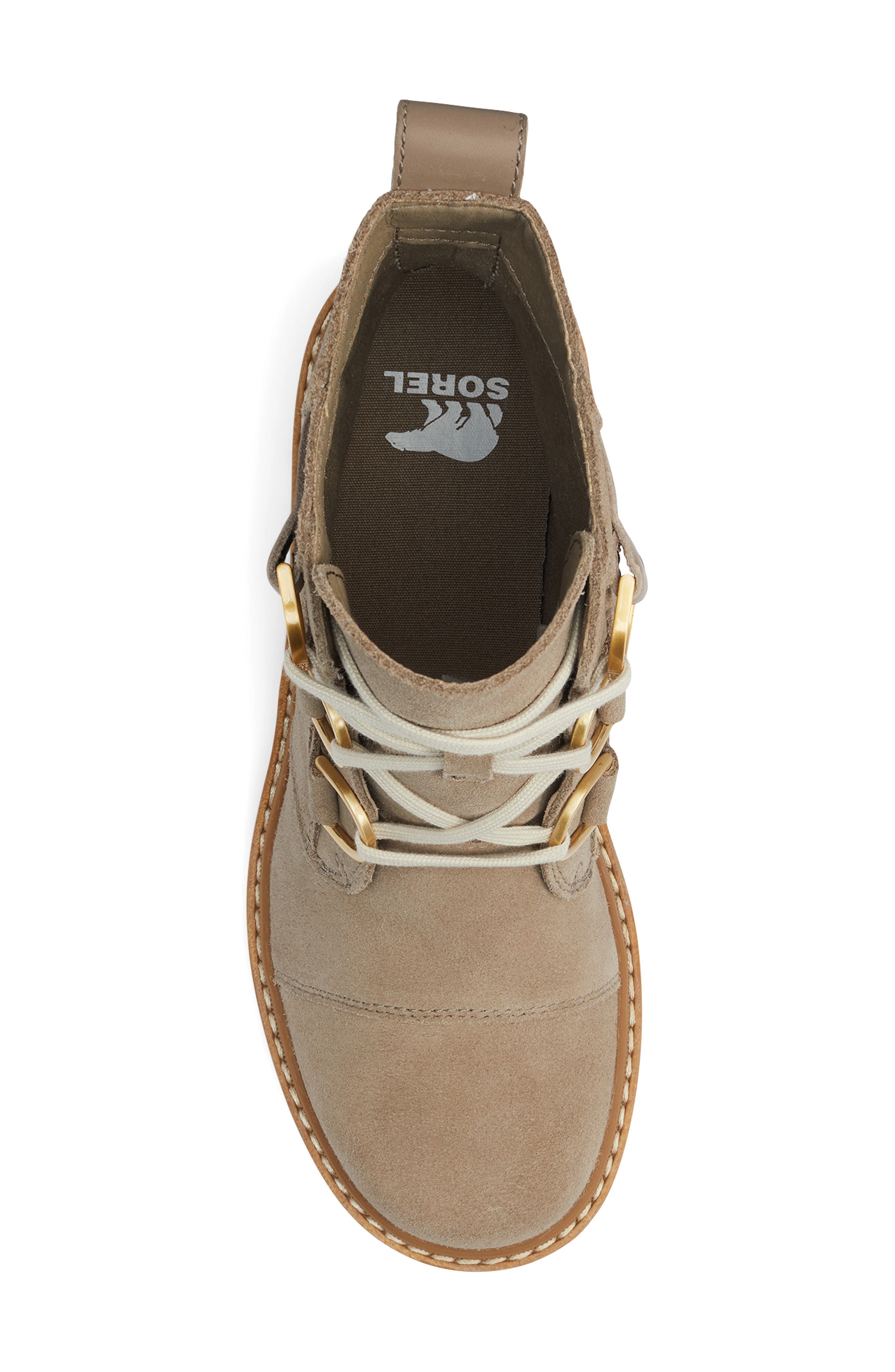 SOREL Joan Now Lace-Up Boot, Alternate, color, Omega Taupe/ Gum 2