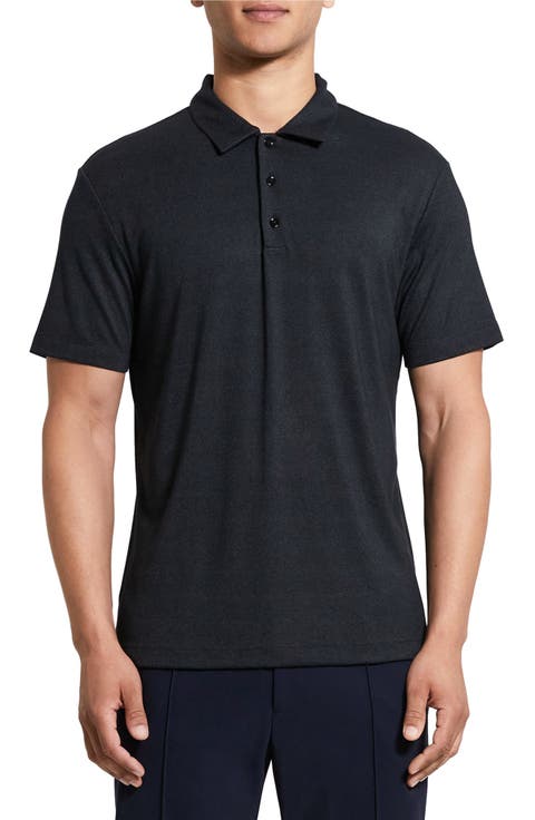 Theory Bron Anemone Modal Blend Jersey Polo