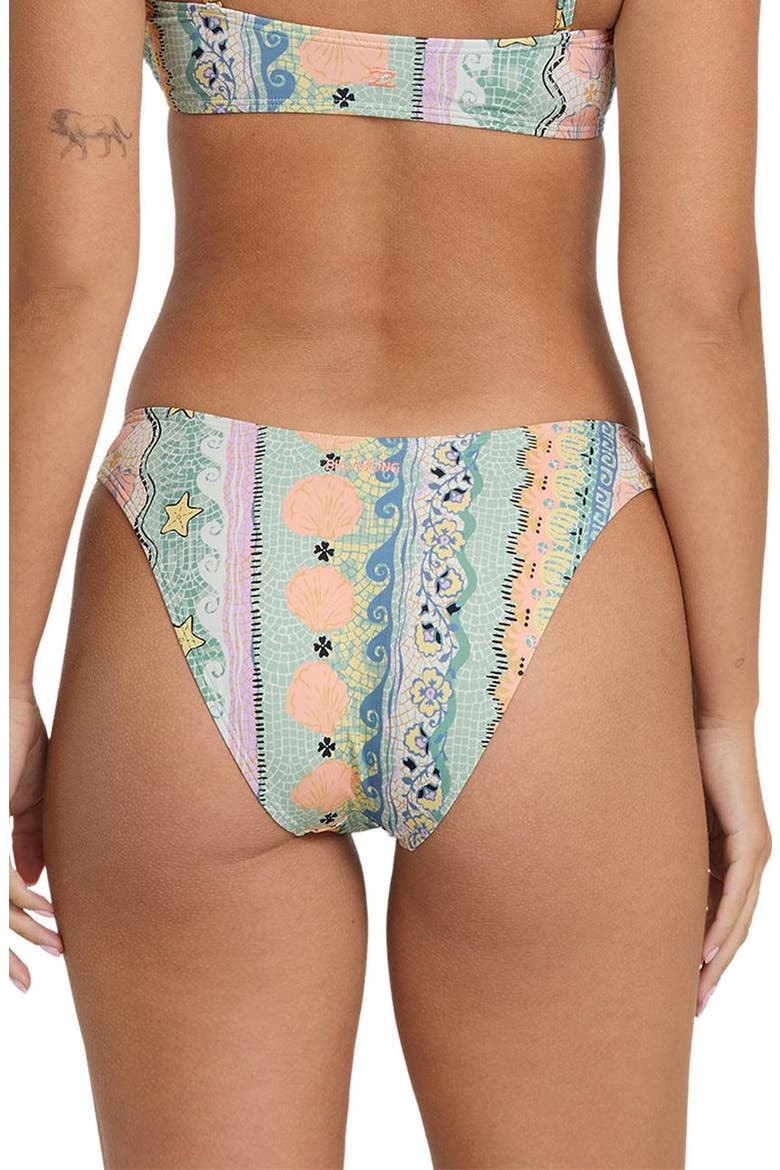 Tide Pool Maui Cheeky Bikini Bottoms, Alternate, color, LIGHT BLUE MULTI
