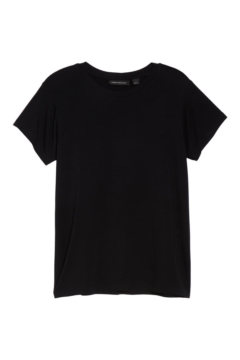 Easy Tee (Nordstrom Exclusive), Alternate, color, BLACK