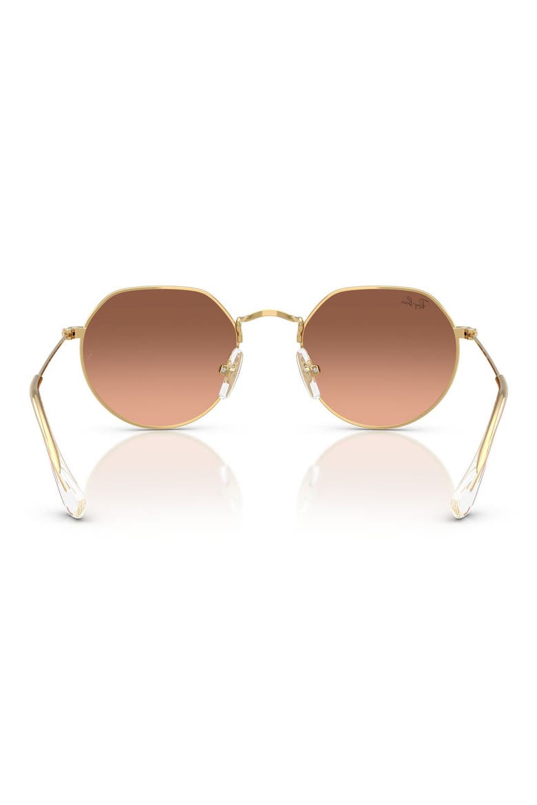 Kids' Jack 47mm Gradient Irregular Sunglasses, Alternate, color, ARISTA