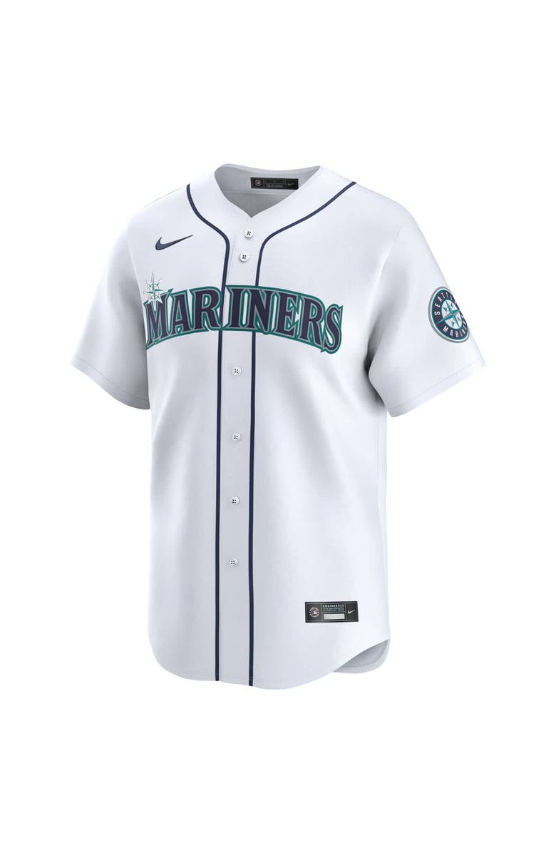 Nike Men's Nike Cal Raleigh White Seattle Mariners Home Limited Player Jersey, Alternate, color,