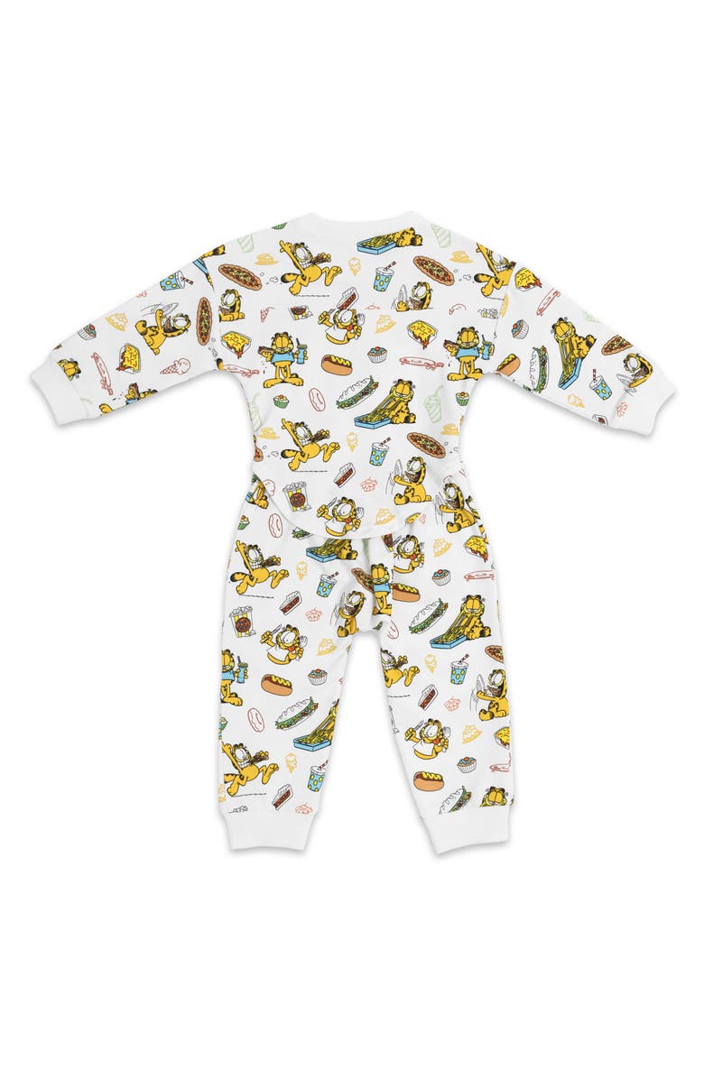 Bellabu Bear x Garfield Hybrid Fitted One-Piece Pajamas, Alternate, color, 