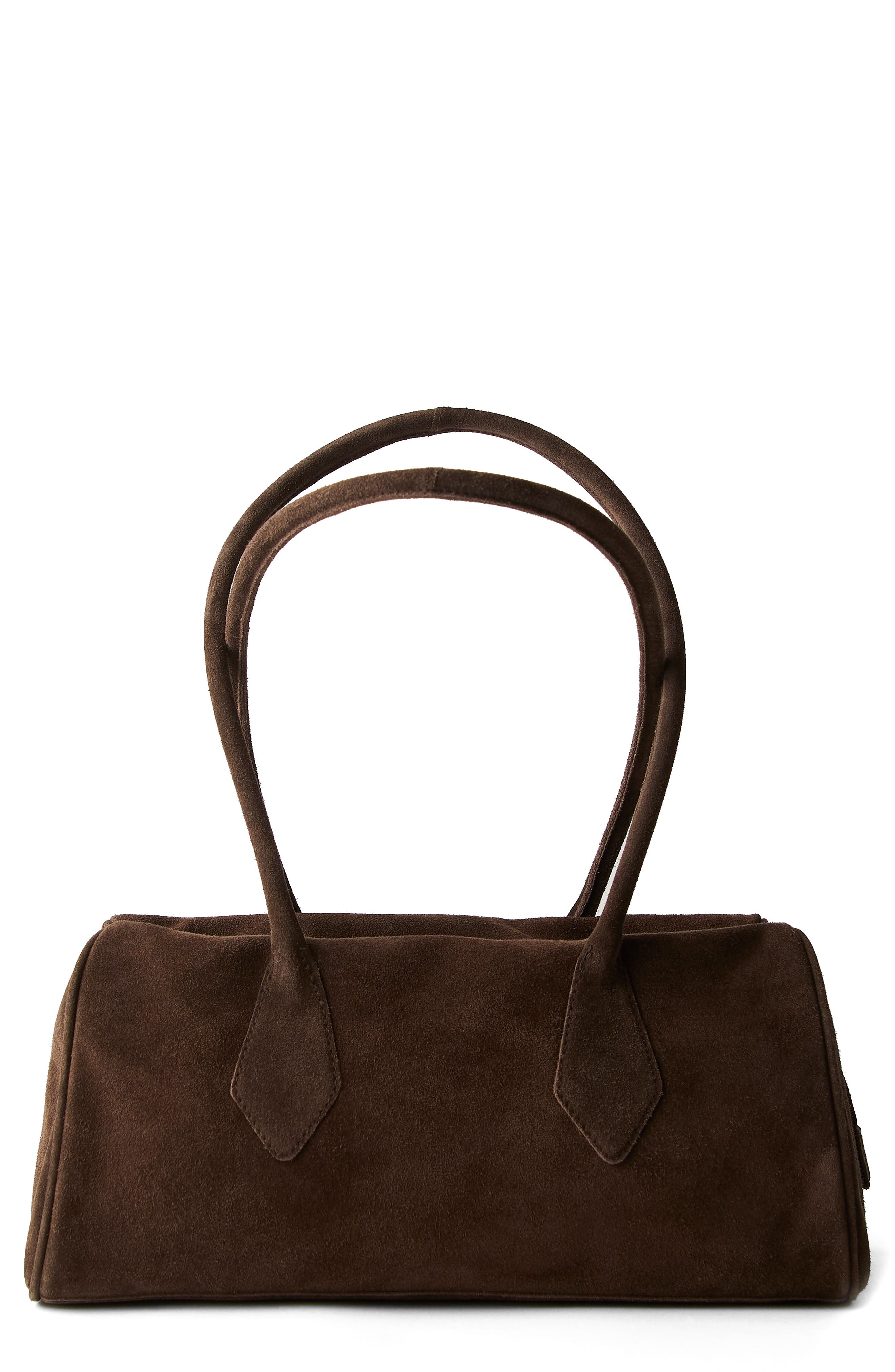 Free People Sierra Shoulder Bag, Main, color, Chocolate