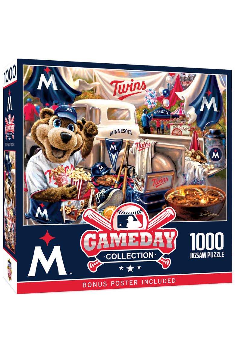 Minnesota Twins Gameday 1000pc Puzzle, Main, color, Multicolor