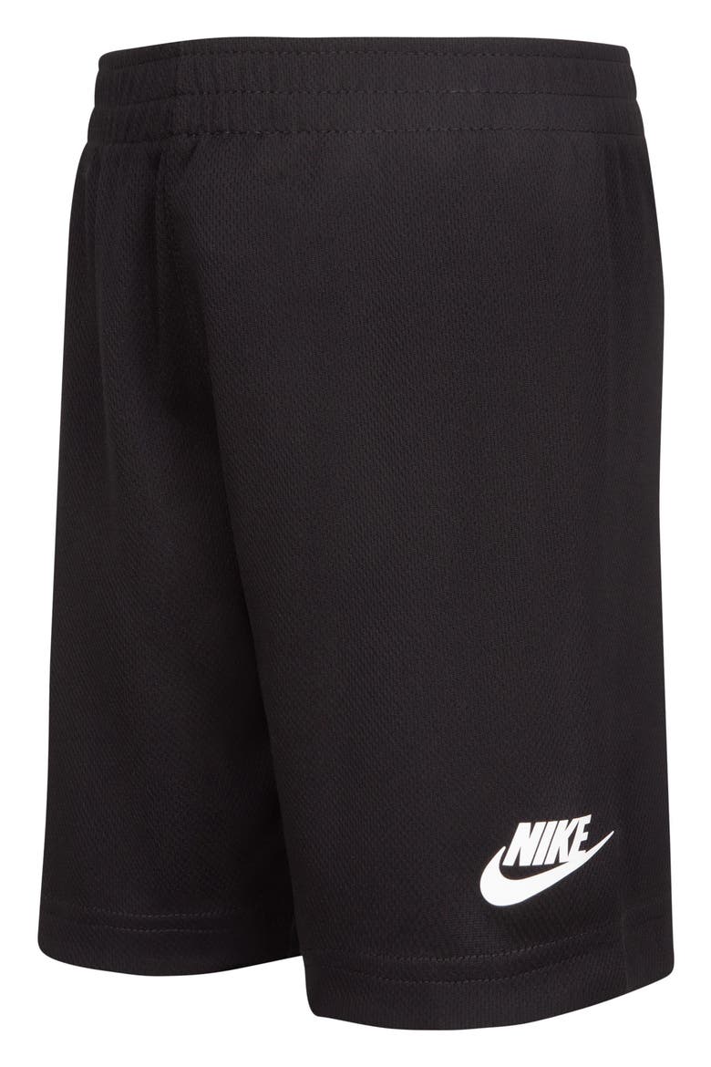 Kids' Futura Graphic Tee & Shorts Set, Alternate, color, BLACK