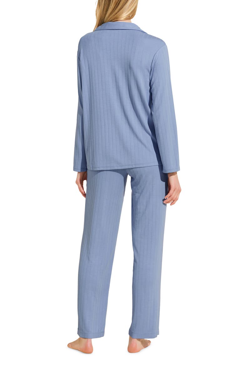 Giselle Rib Pajamas, Alternate, color, WEDGEWOOD