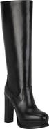 McQueen Leather Knee High Boot